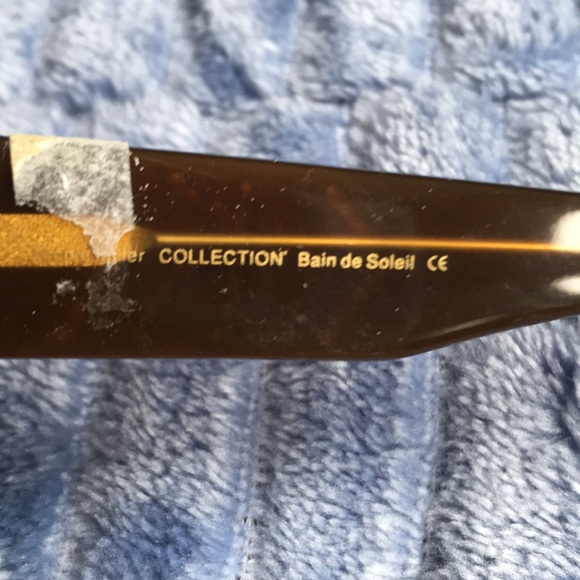 Nicole Miller Henna Brown Tribal Pattern Sunglasses Bain De Soleil - Picture 4 of 7